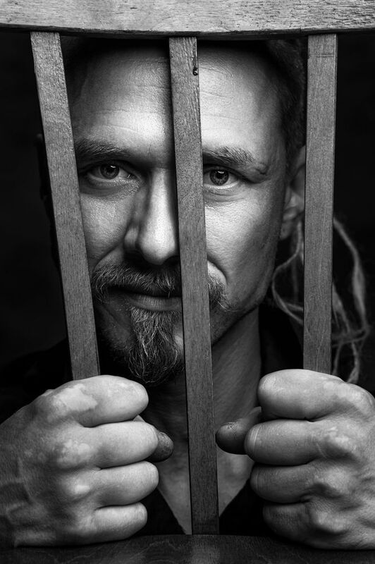 eye man black and white bnw Silence фото превью