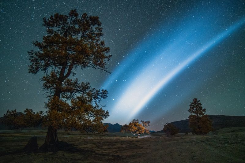 Ночной полет фото превью