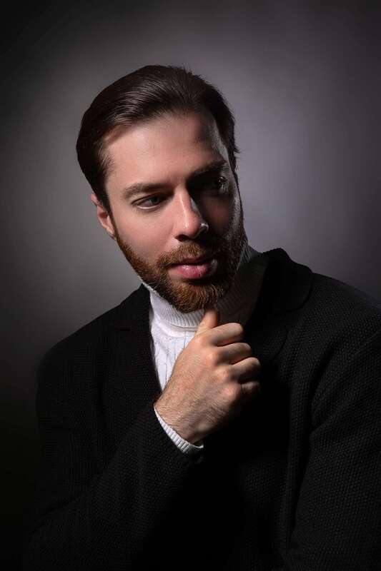 Мужской портрет фото превью