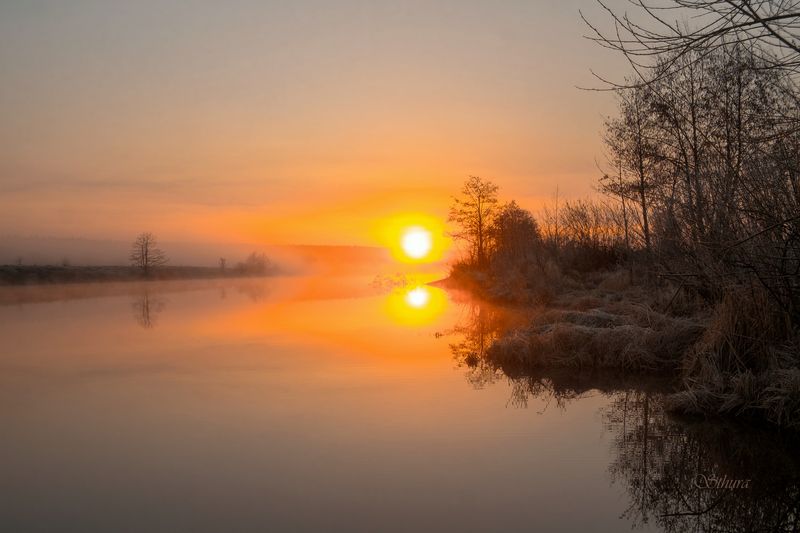 На восходе. Весна. фото превью