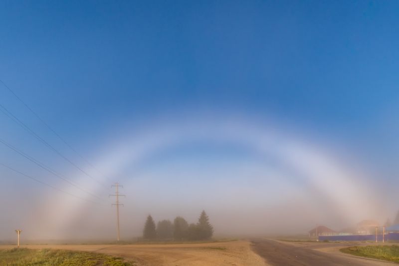 Туманная радуга фото превью