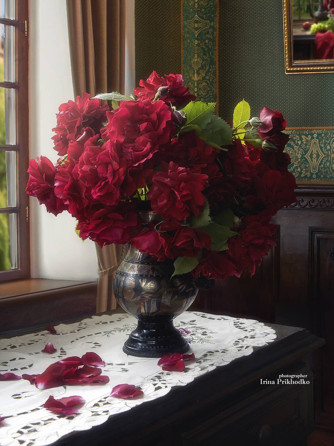 натюрморт, цветы, букеты, розы, Приходько Ирина