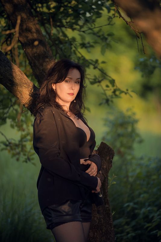 Летний вечер фото превью