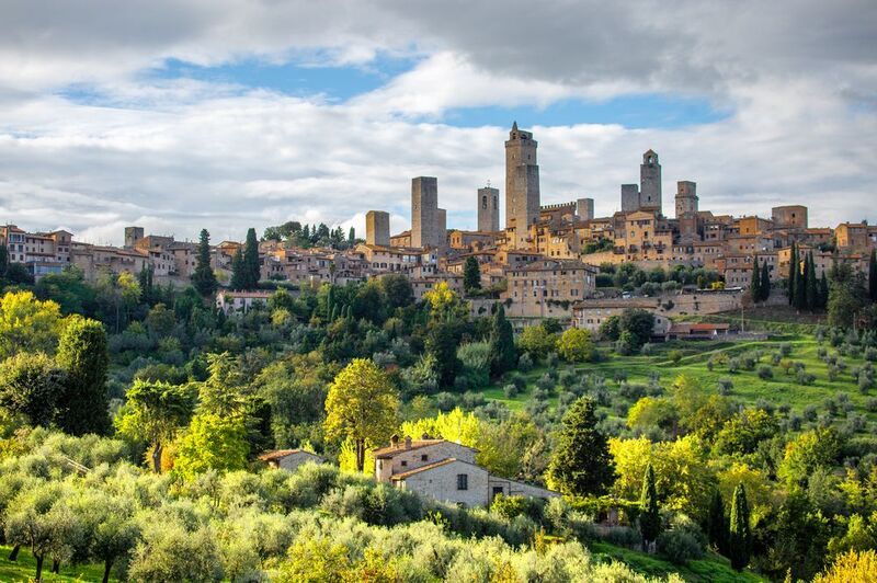 Сан Джеминьяно. Утро. фото превью