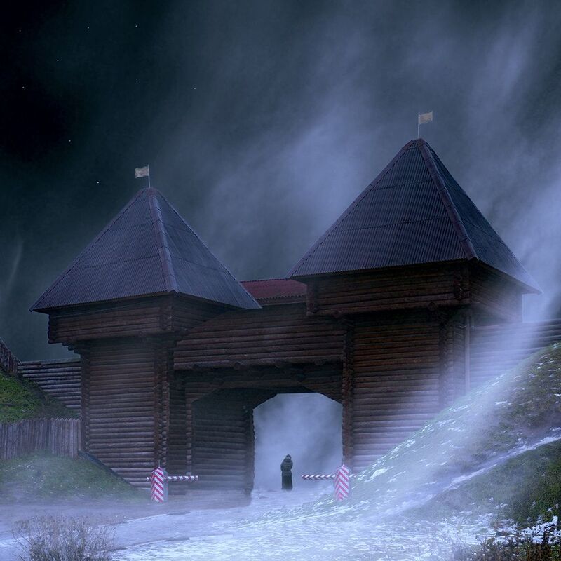 Крепостные врата. Дмитров фото превью