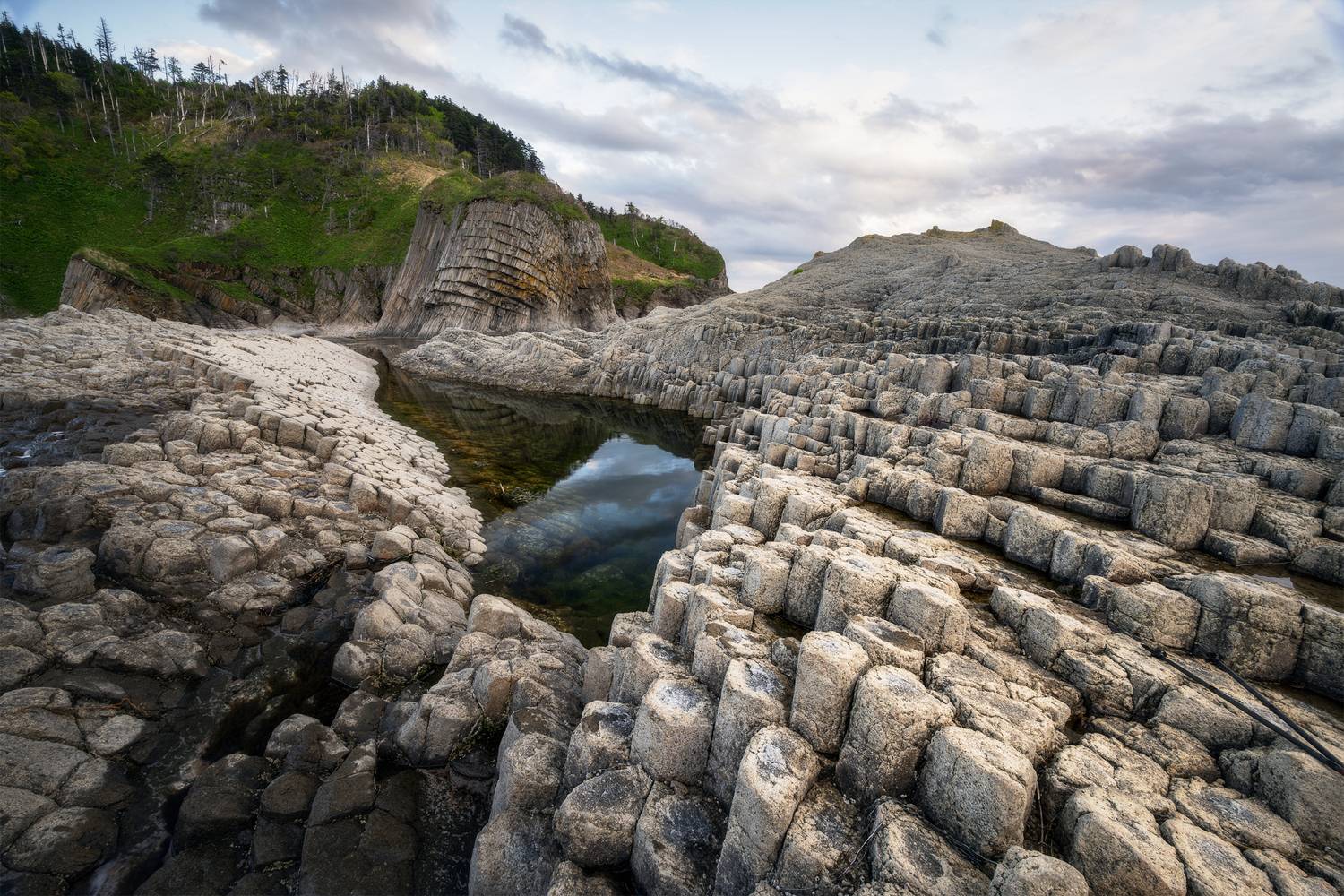 кунашир, сахалин, сахалинская область, курилы, курильские острова, столбчатый, охотское море, kuril islands, far east, дальний восток, kunashir, Телешов Александр