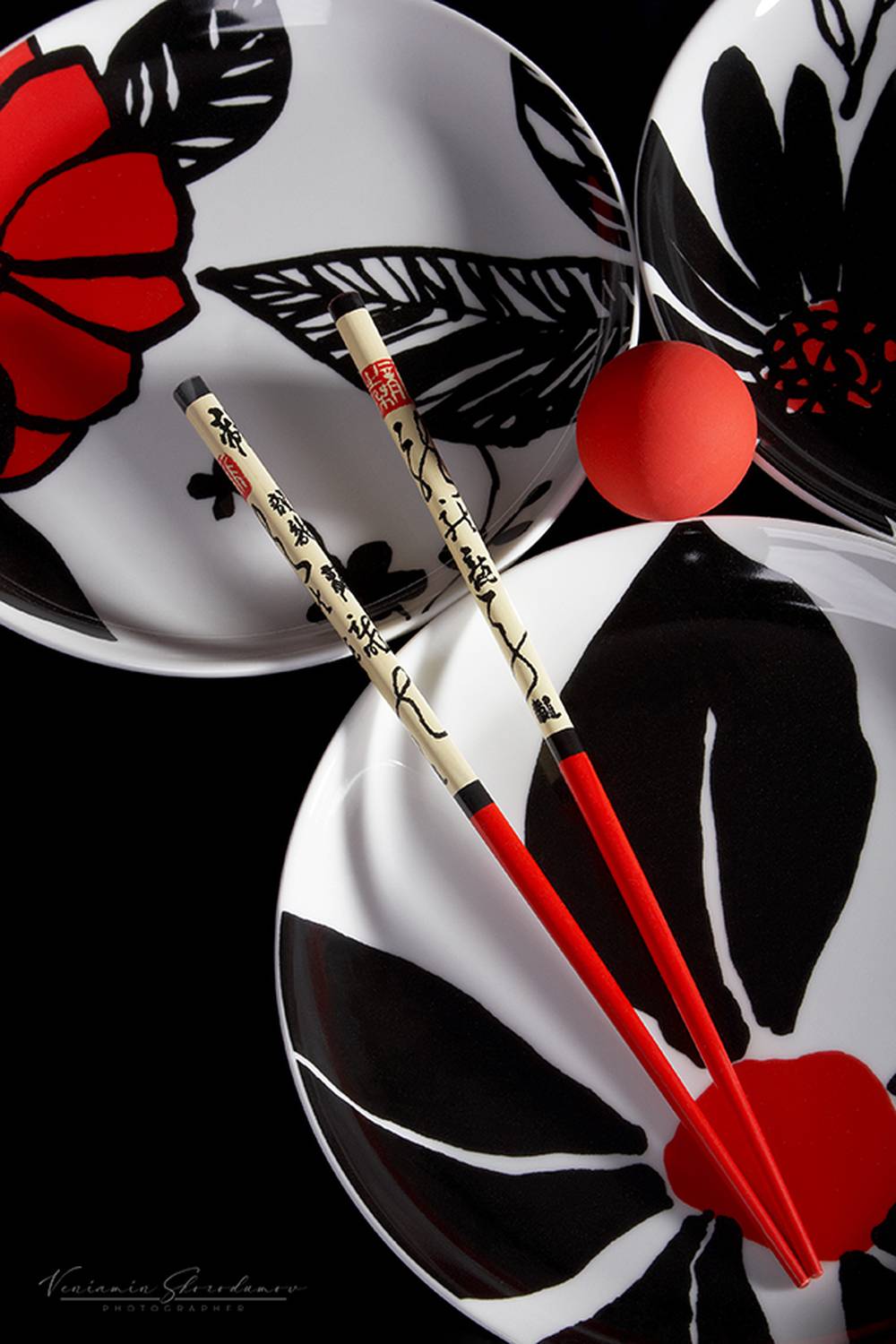 натюрморт, красное, чёрное, vensk, Скородумов Вениамин