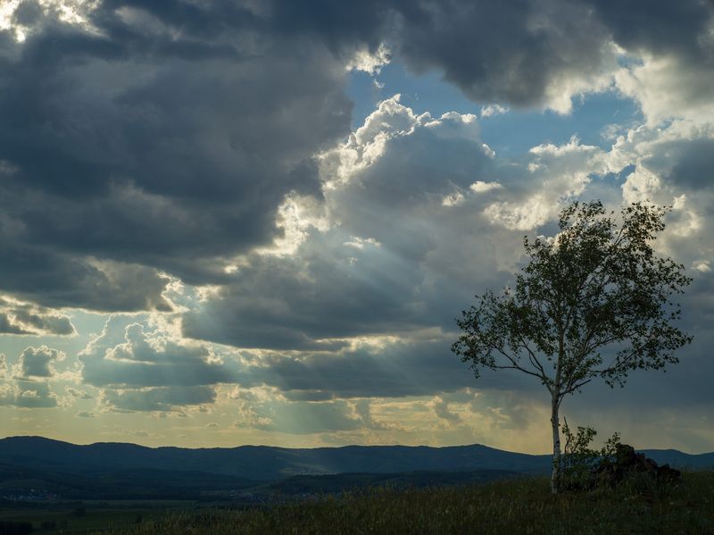на горе фото превью