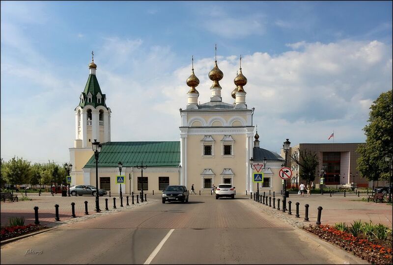 город, архитектура,  церковь, Муром фото превью