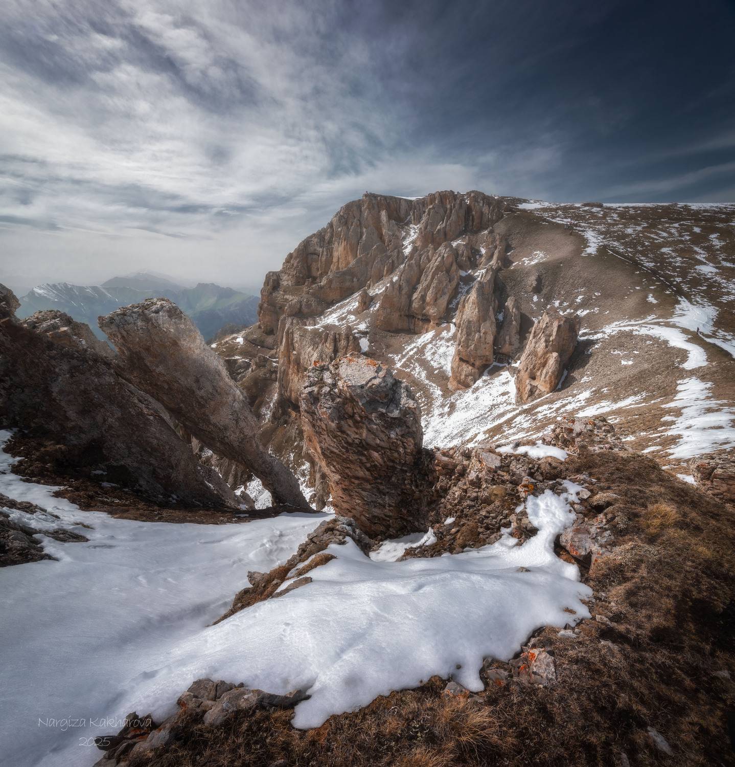 гора столовая, ингушетия, высоко в горах, Nargiza Kakharova