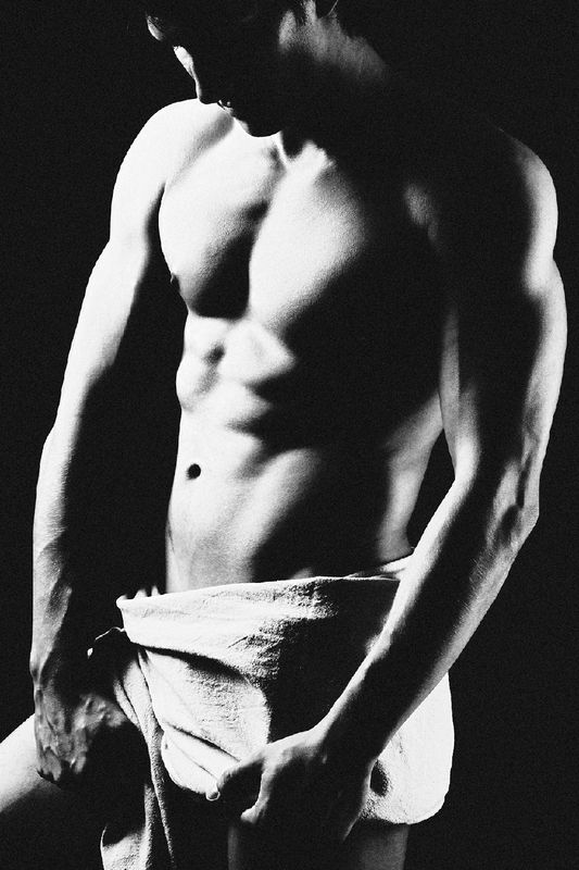 мужской портрет черно-белое андрейпономарев Статуя фото превью