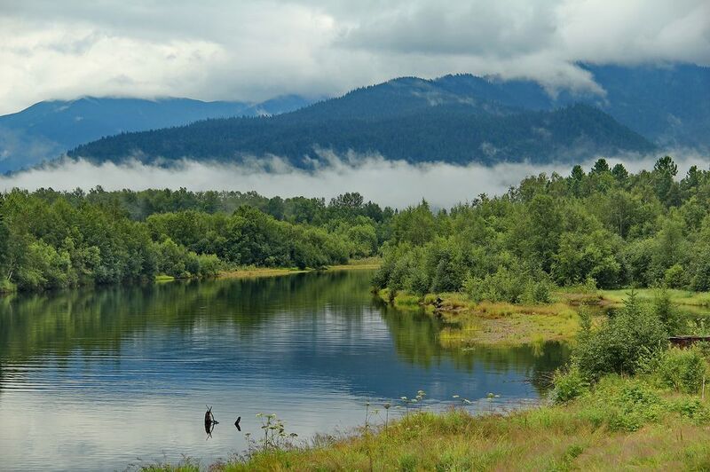 А по-над водою туман расстилается... фото превью