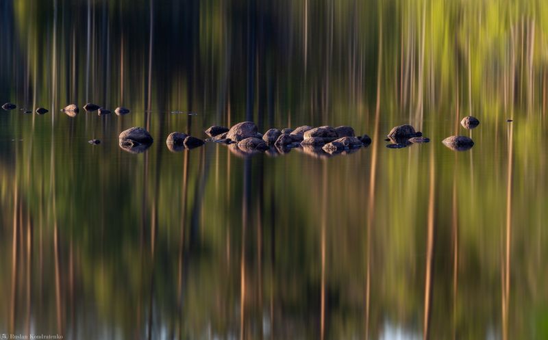 Камни Уксинской Озовой гряды фото превью