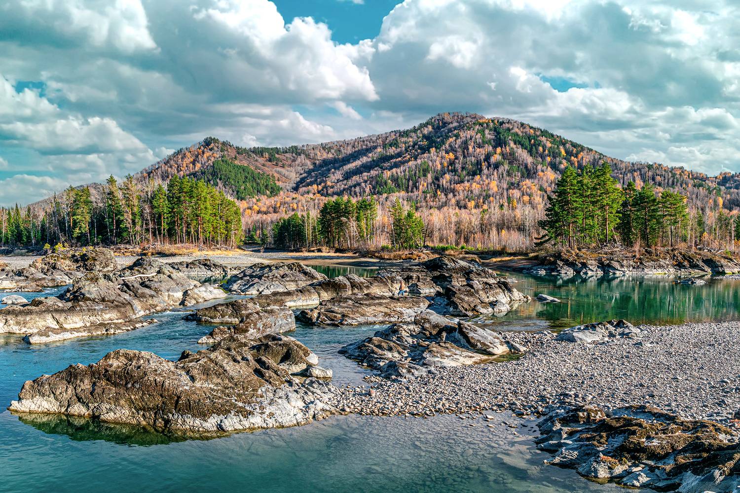горный алтай, катунь, осень, Татаркин Вячеслав