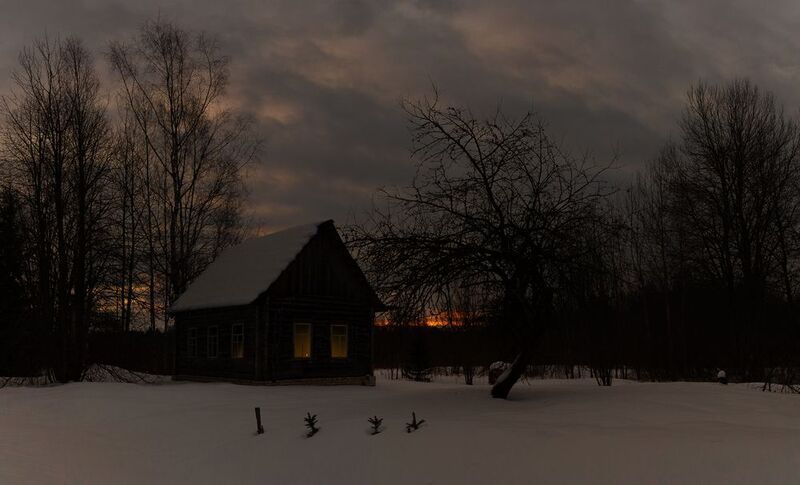 белоруссия, красный бор, избушка Заимка Лешего фото превью