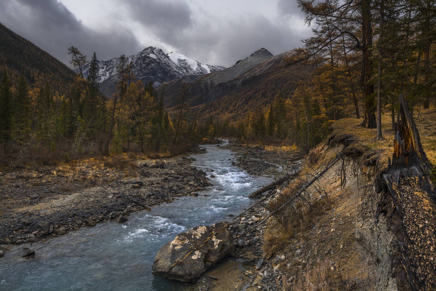 россия, горный алтай,осень,утро, Поляков Андрей