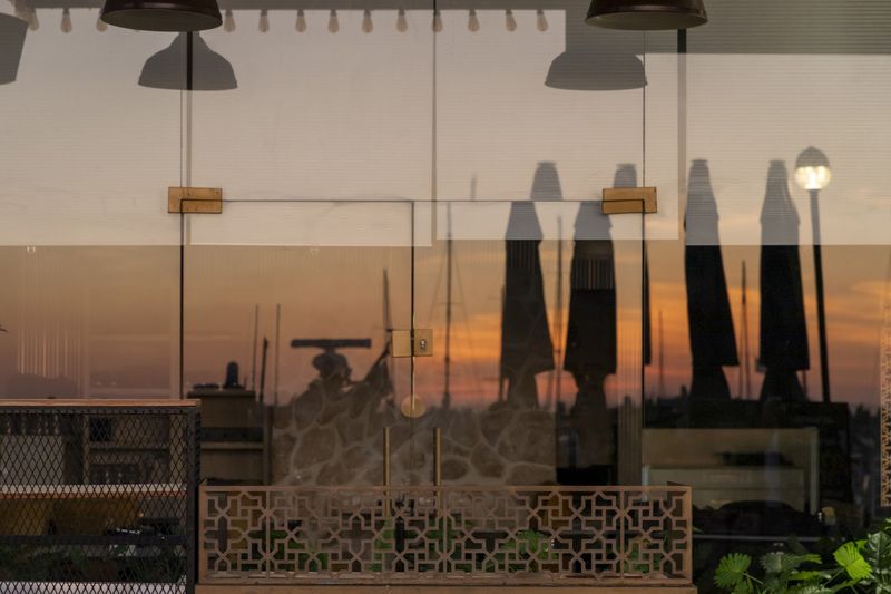 sea, seascape, sunset, landscape, beach, marina, reflection reflection фото превью