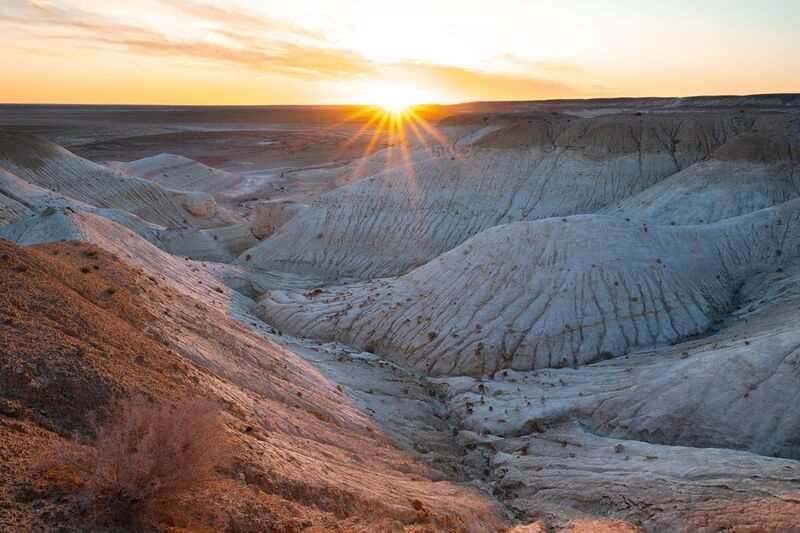 Кызыл-Куп, закат, тирамису Закатный Кызыл-Куп фото превью