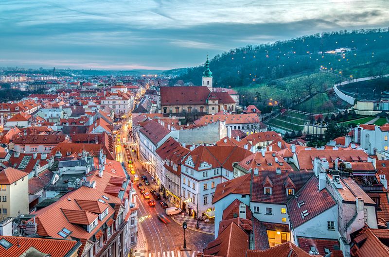 Вечерняя Прага фото превью