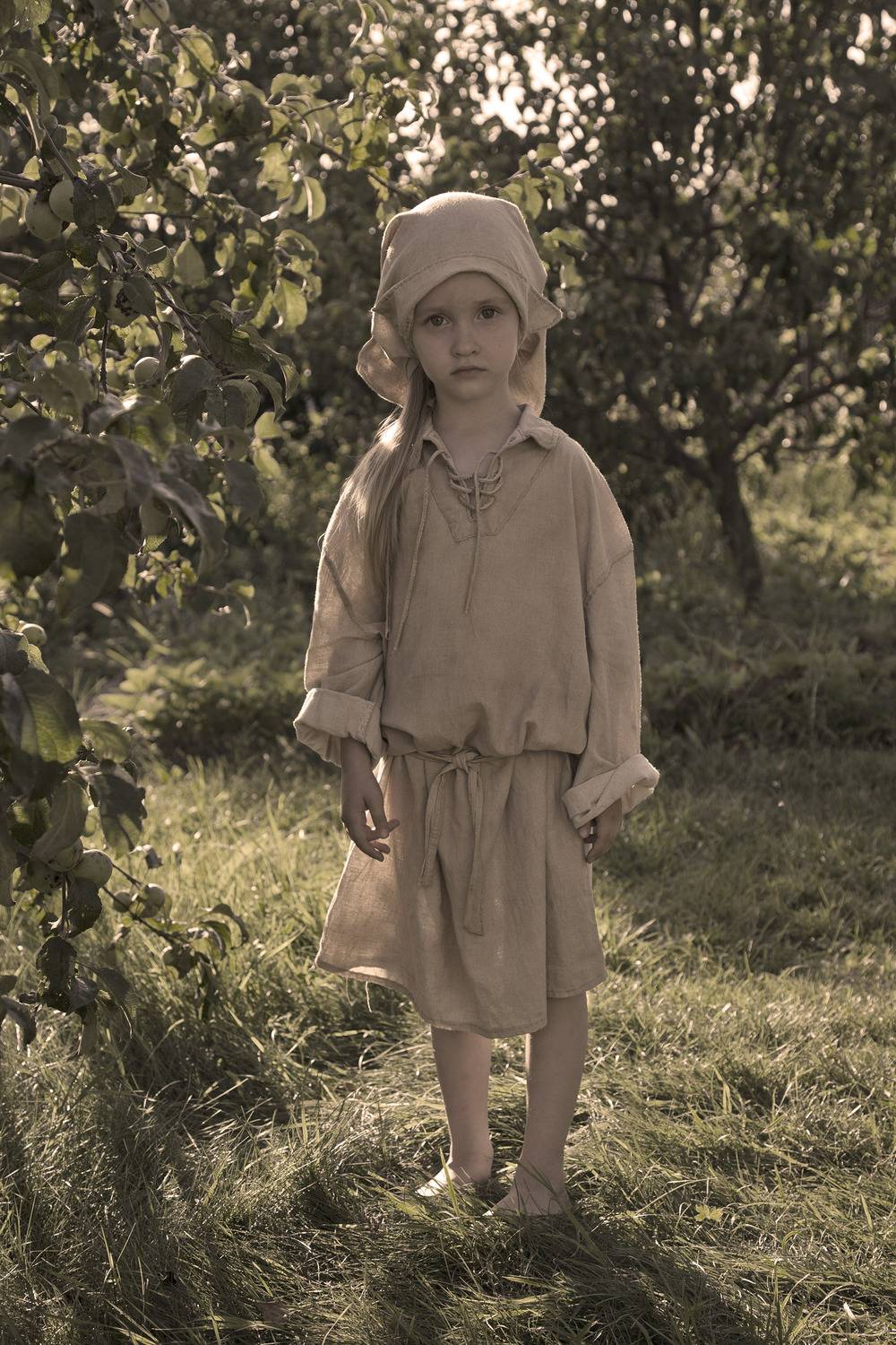 портрет маленько девочки, Виктор Кириллов