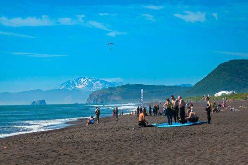 Сёрферы Камчатки