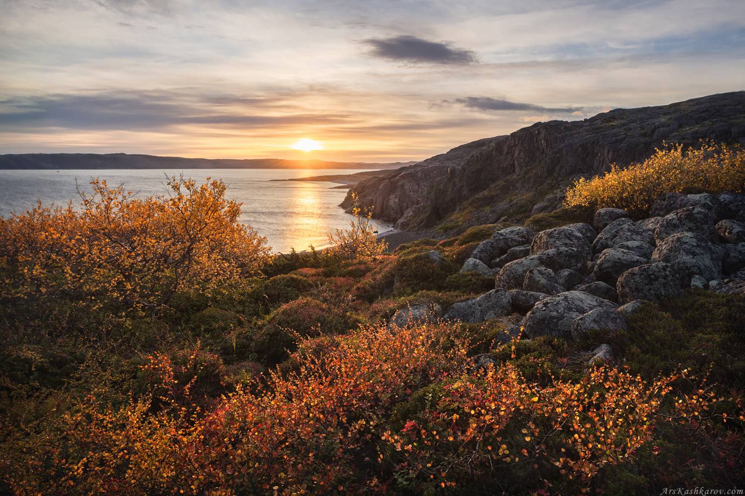 тундра, кольский, мурманская область, териберка, осень в тундре, арктика, Арсений Кашкаров