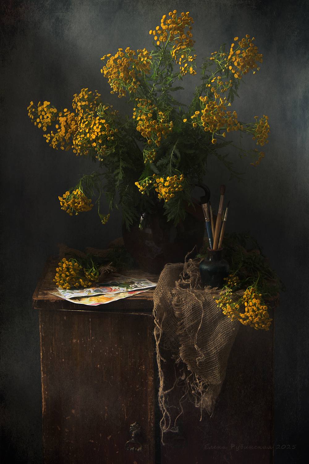 кострома, натюрморт, пижма, фотография, Елена Рубинская