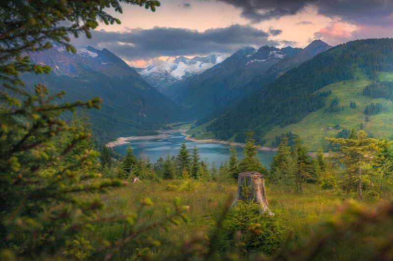 Austria, photography, trip, outdoors, Tirol, mountains, travel, landscapes, canon, hike Last Light фото превью