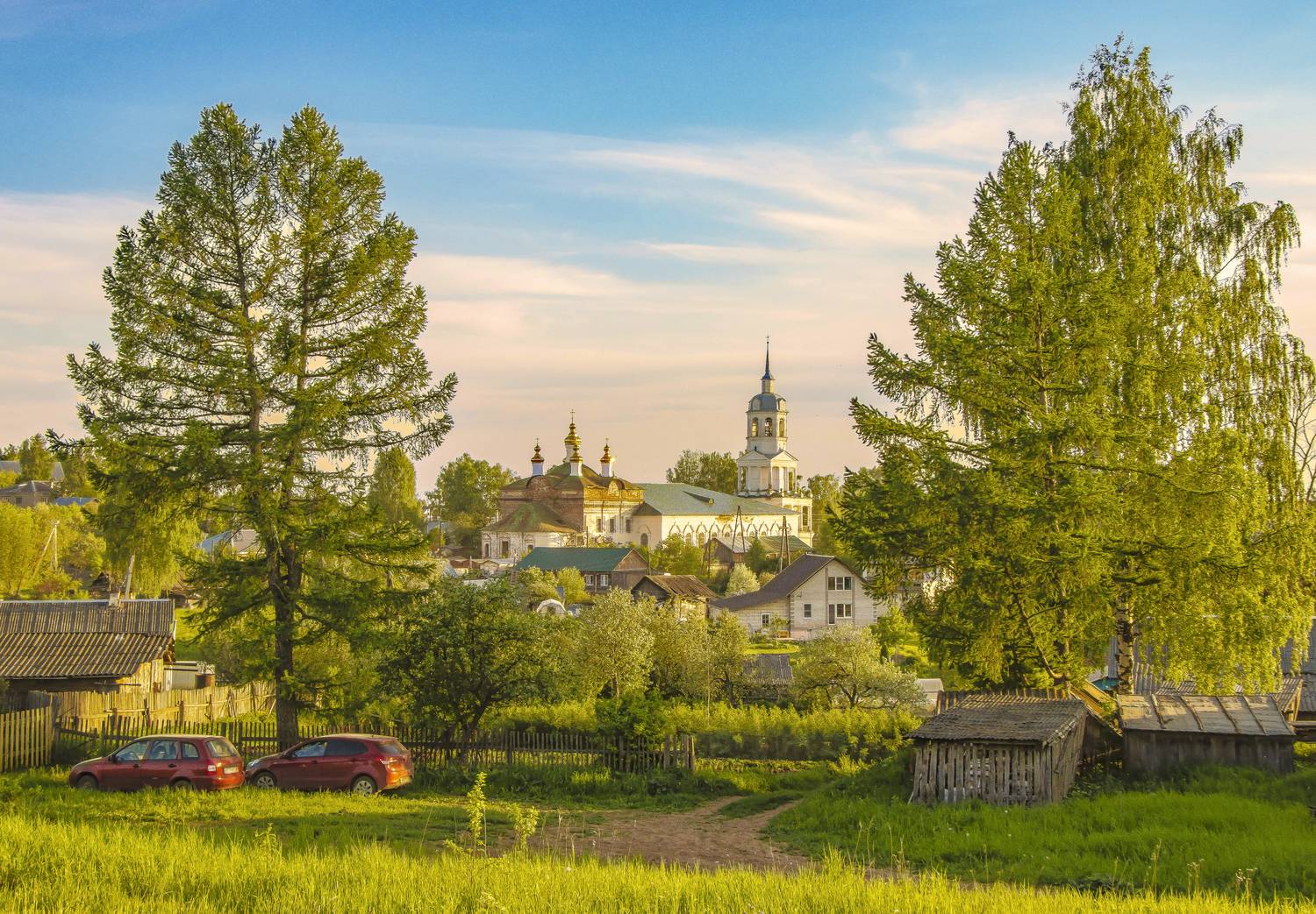 Кстинино, вечер, галина новинская