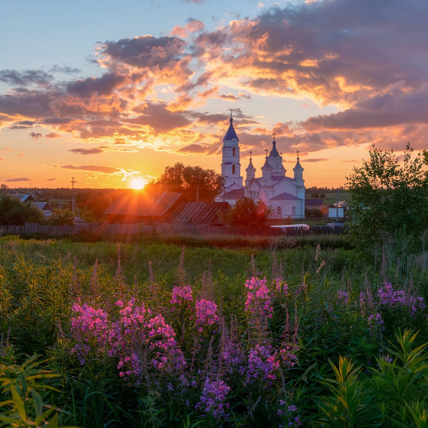 троица церковь закат, Архипкин Александр
