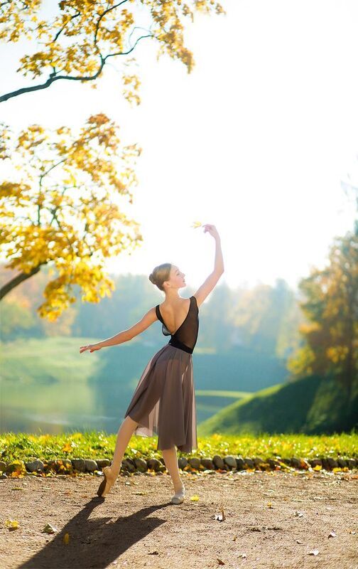 балет, балерина, пуанты, силуэт, фотография, момент, пейзаж, цвет, свет, жанр Балет в эскизах фото превью