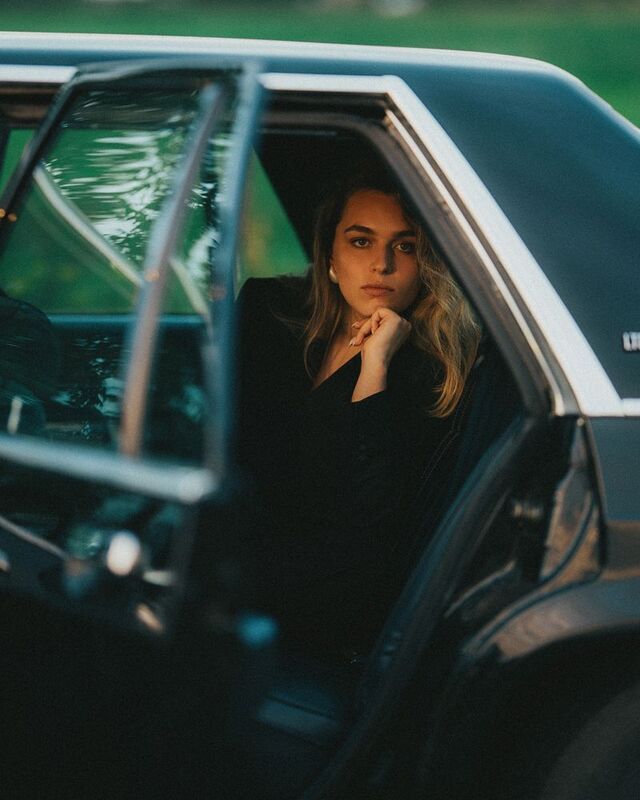 портрет, девушка, ретро авто, portrait, girl, beauty Софья фото превью