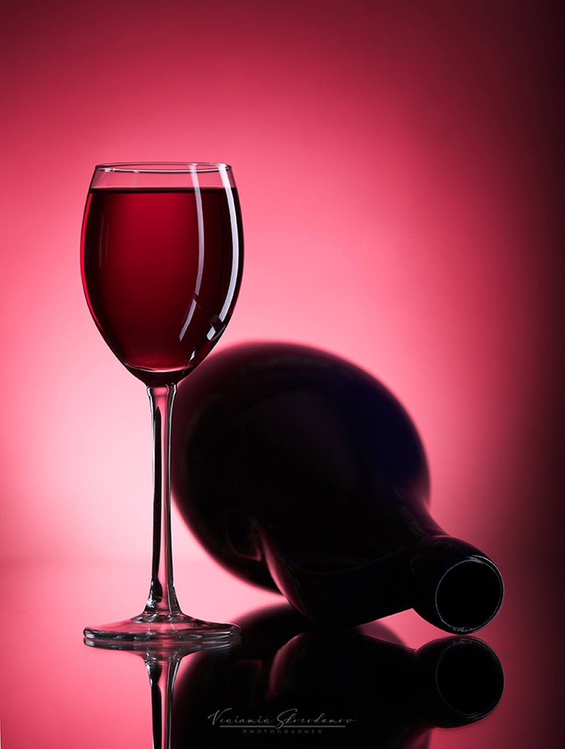 натюрморт, красное, чёрное, vensk, Скородумов Вениамин