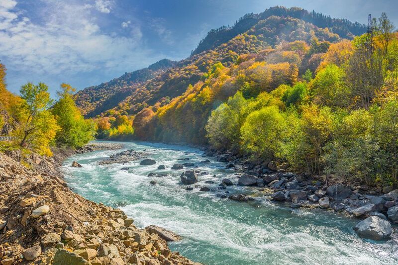 река Кубань. фото превью