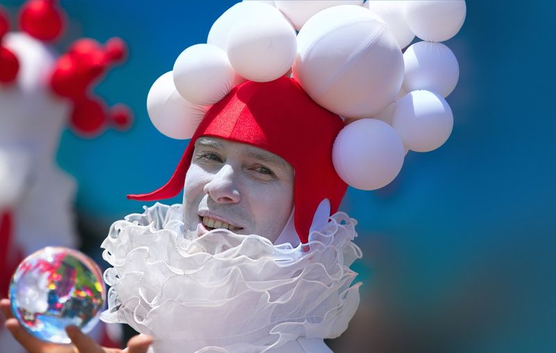 уличный портрет, уличные артисты,уличный мужской портрет Уличные артисты фото превью