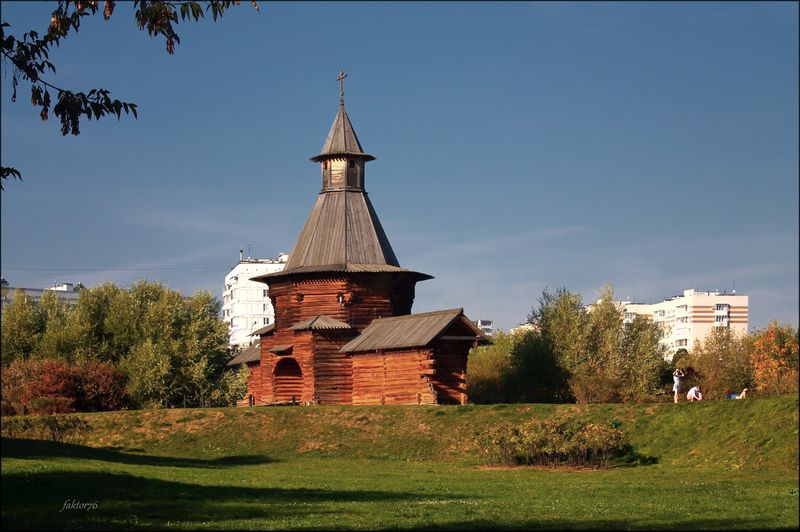 город, архитектура,  церковь, деревянное зодчество, история, православие Коломенское фото превью