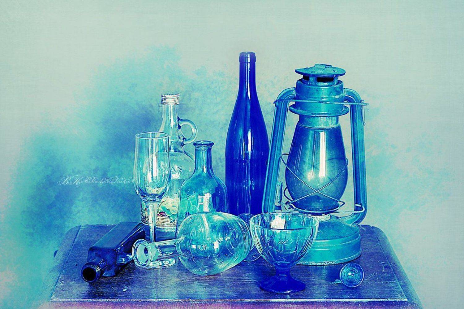 Натюрморт ., Стекло, Вера Павлухина