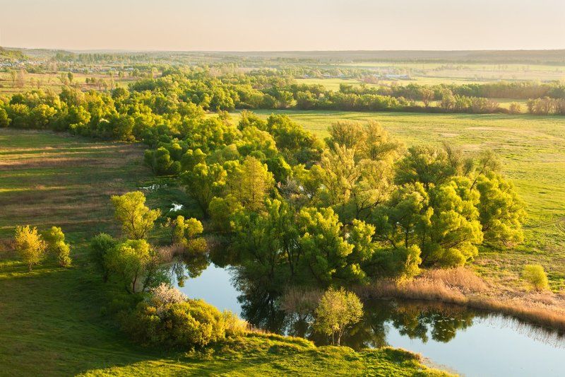 Утро на реке Корень фото превью
