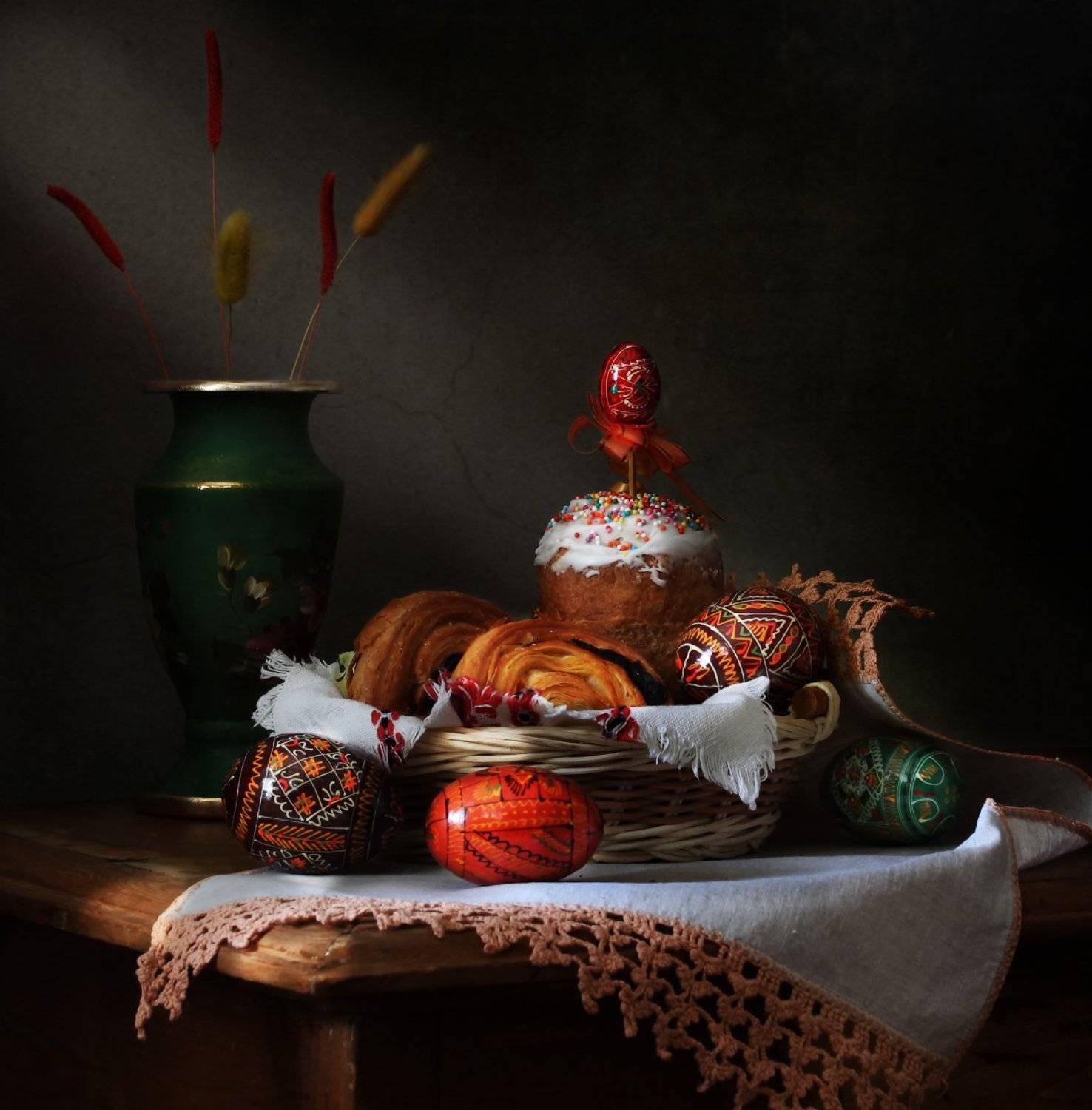 Кулич, Пасха, Писанки, Tatyana Karachkova