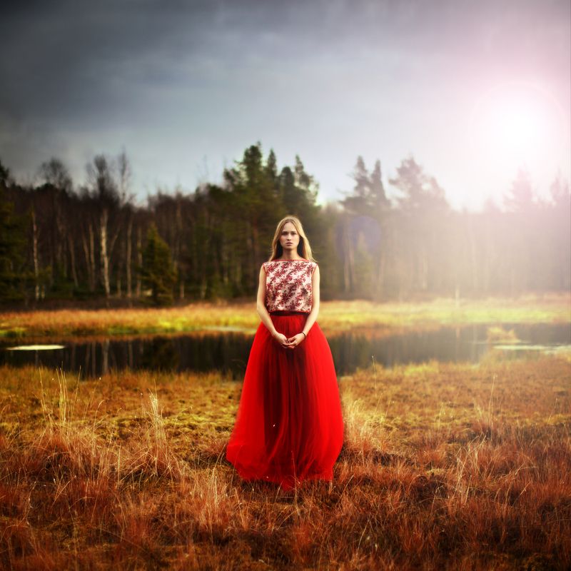 50 1.2, Canon 5d mark iii, Девушка, Красота, Лес, Север ... фото превью