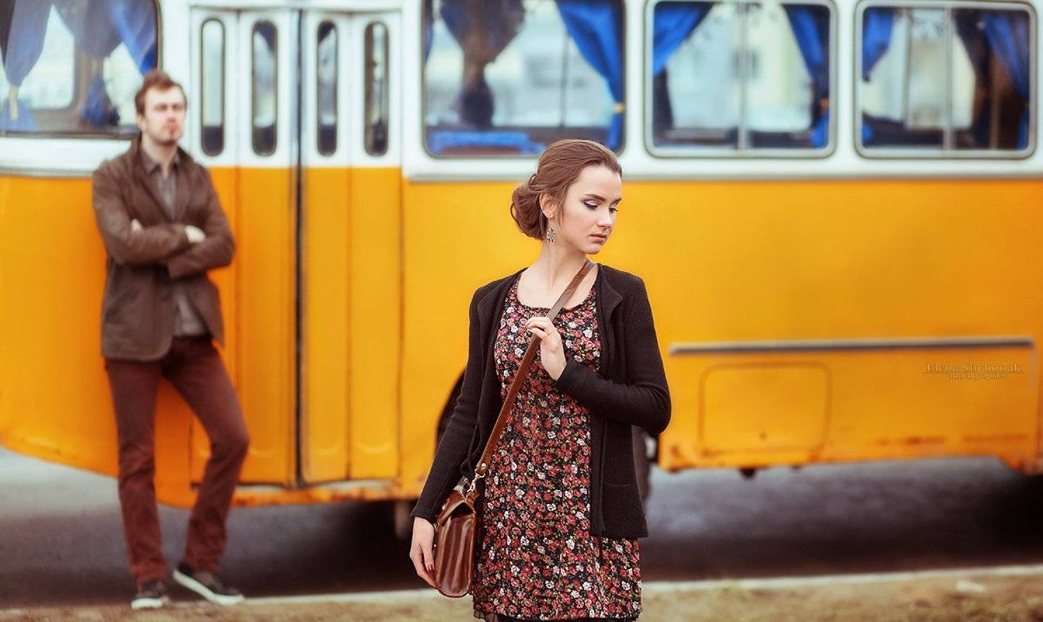 ПАЗ, ораньжевый, автобус, Love Story, любовь, пара, семья, чувства, идеи для Love Story, Шиленок Елена