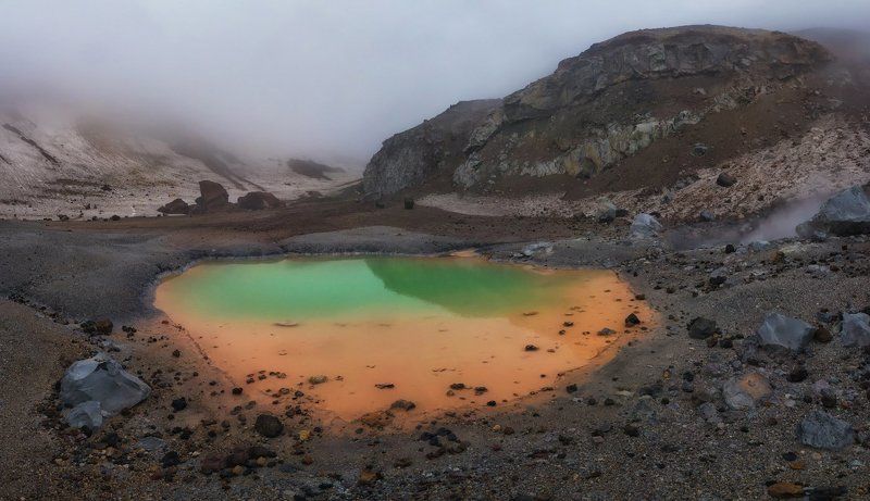 камчатка, мутновский вулкан В кратере... фото превью