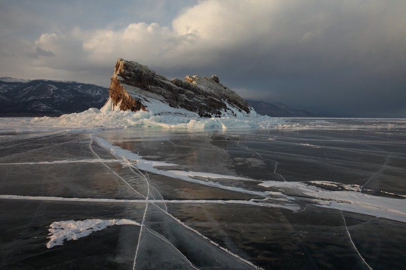 Байкал о.Еленка, Лед, Малое море, Март 2015 О.Еленка фото превью