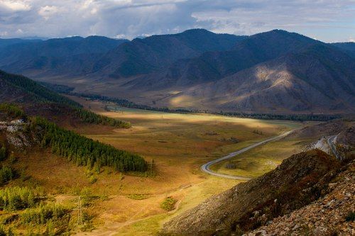 Долина Улегема, Чуйский тракт.