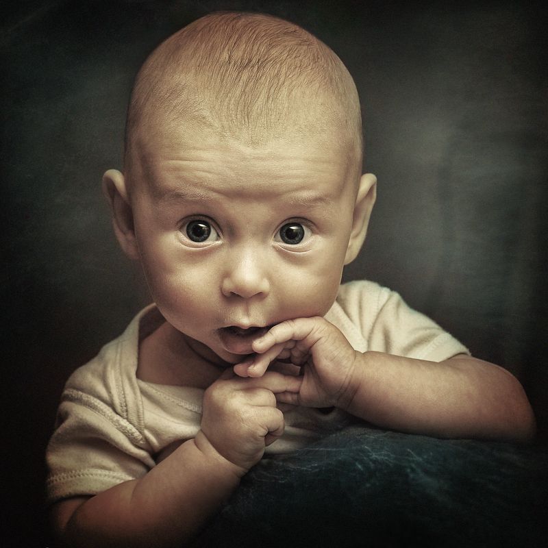 portrait,eyes,baby,портрет,младенец,взгляд Renars фото превью