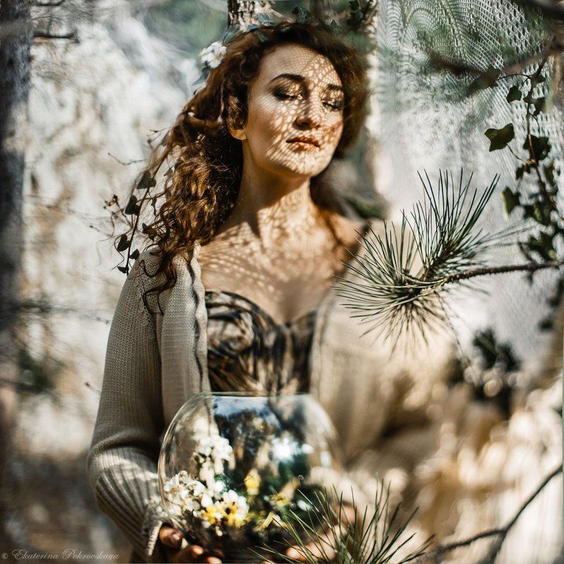 девушка весна тень ...сны за пол часа до весны... фото превью