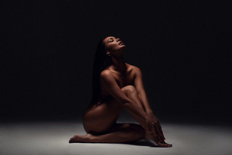 Nikon 80-200, Nikon d800, Красивая девушка, Портрет девушки, Студийная съемка Katya фото превью