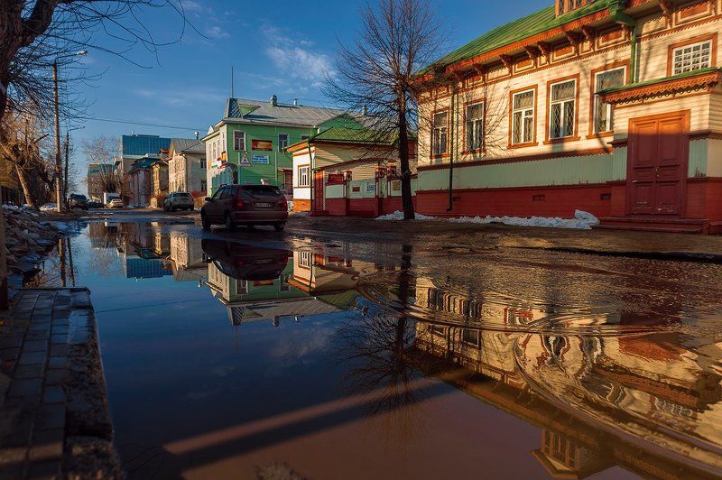 Весна в городе фото превью