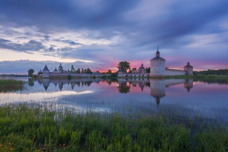Закат, Кирилло-Белозерский * * * фото превью