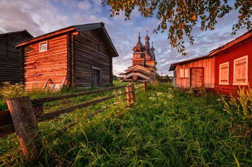 Летний вечер в Кимже...
